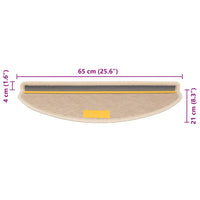 Tappeti Autoadesivi Scale Aspetto Sisal 30pz 65x21x4 cm Berbero 3365881
