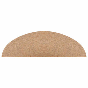 Tappetini Autoadesivi per Scale 20 pz Beige 56x17x3 cm