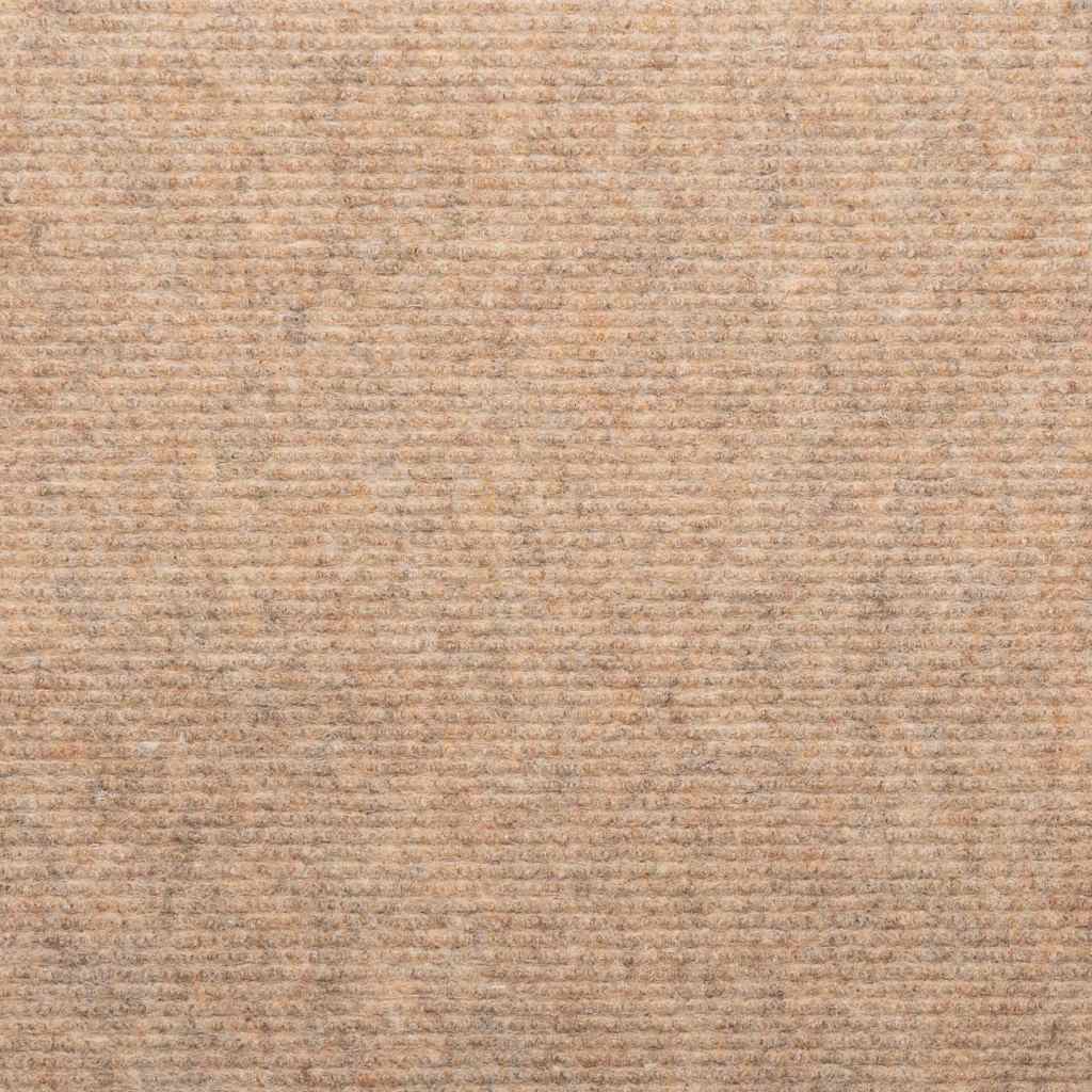 Tappetini Autoadesivi per Scale 20 pz Beige 65x22,5x3,5 cm