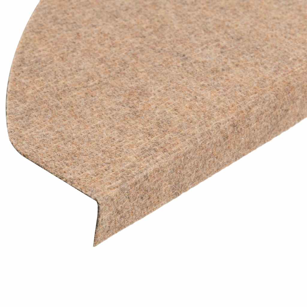Tappetini Autoadesivi per Scale 30 pz Beige 65x22,5x3,5 cm 3365897