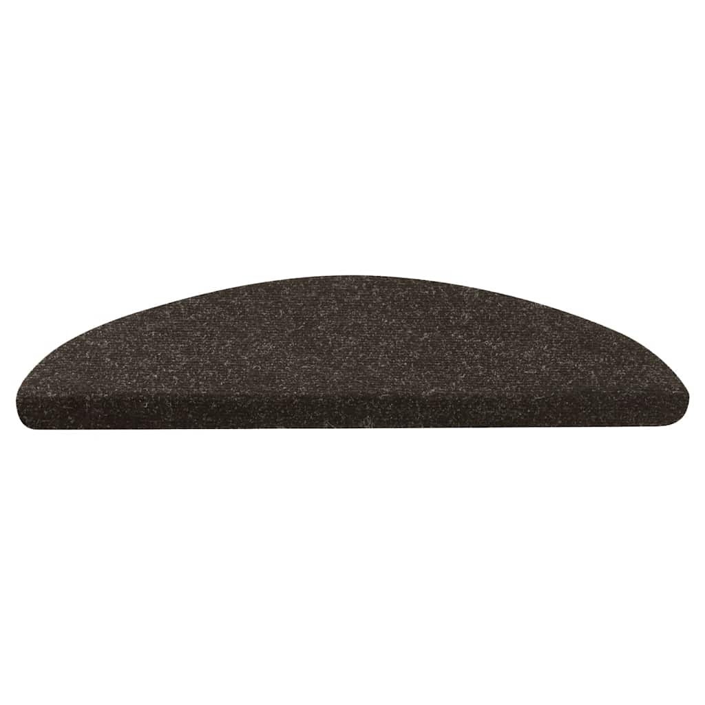 Tappetini Autoadesivi per Scale 20 pz Antracite 56x17x3 cm 3365899