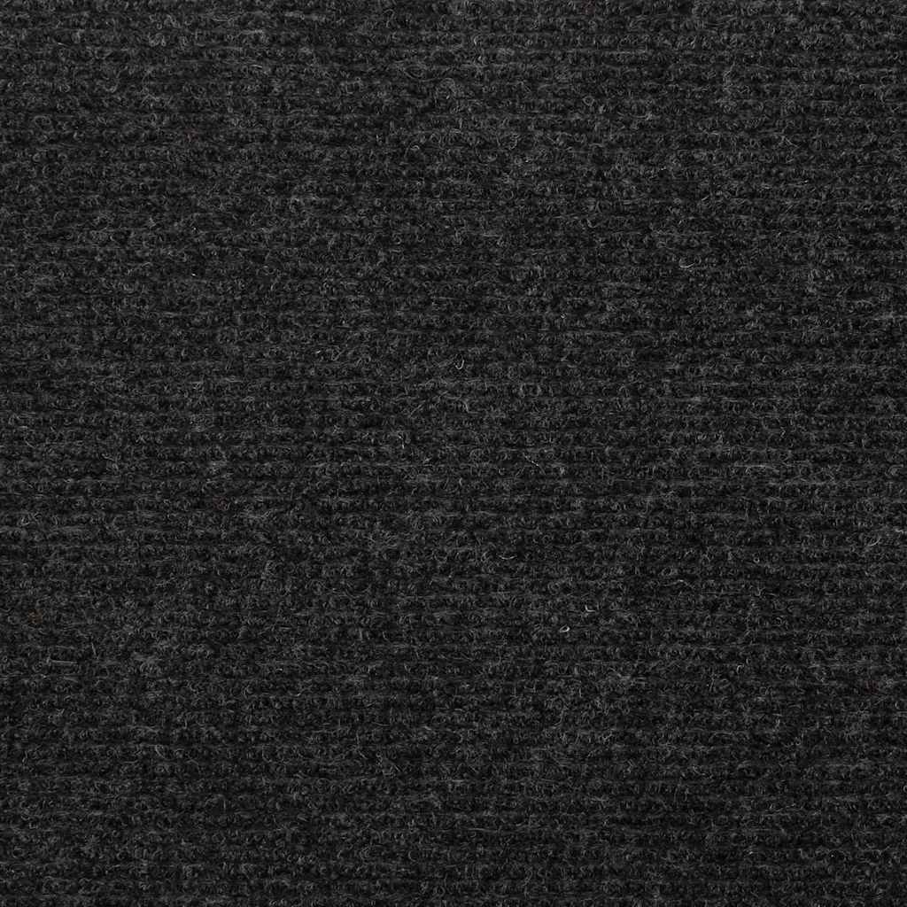 vidaXL Tappetini Autoadesivi per Scale 30 pz Neri 65x24,5x3,5 cm