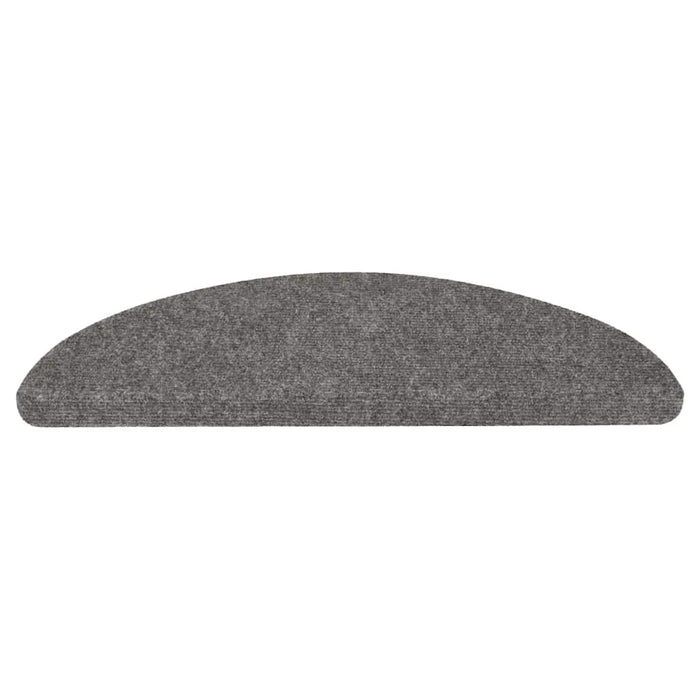 Tappetini Autoadesivi per Scale 30 pz Grigi 56x17x3 cm