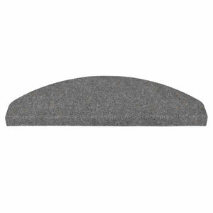 Tappetini Autoadesivi per Scale 30 pz Grigi 65x22,5x3,5 cm