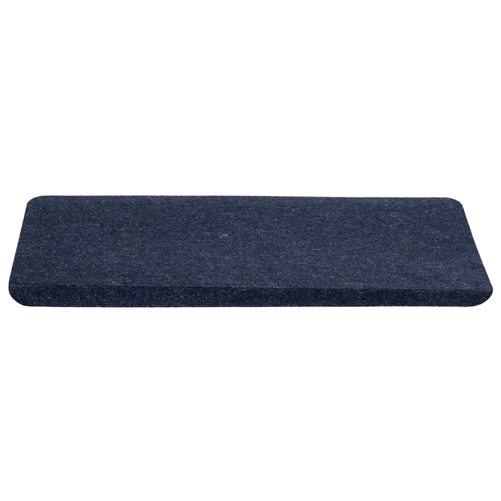 Tappetini Autoadesivi per Scale 30 pz Blu 65x24,5x3,5 cm