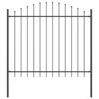 Recinzione per Giardino Grigio 680 x 125 cm 3360108