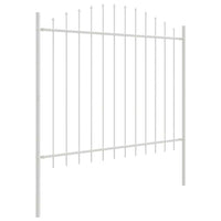 Recinzione per Giardino Bianco 340 x 150 cm 3360139