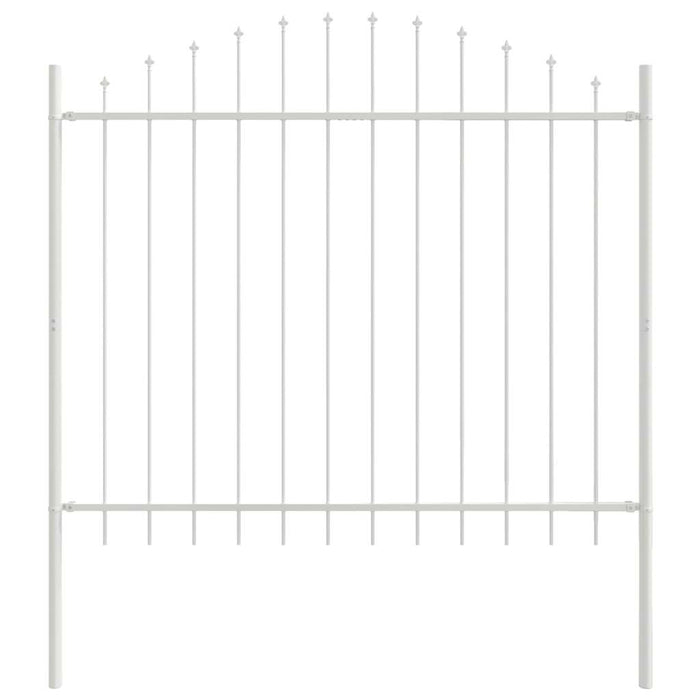 Recinzione per Giardino Bianco 1360 x 150 cm 3360175