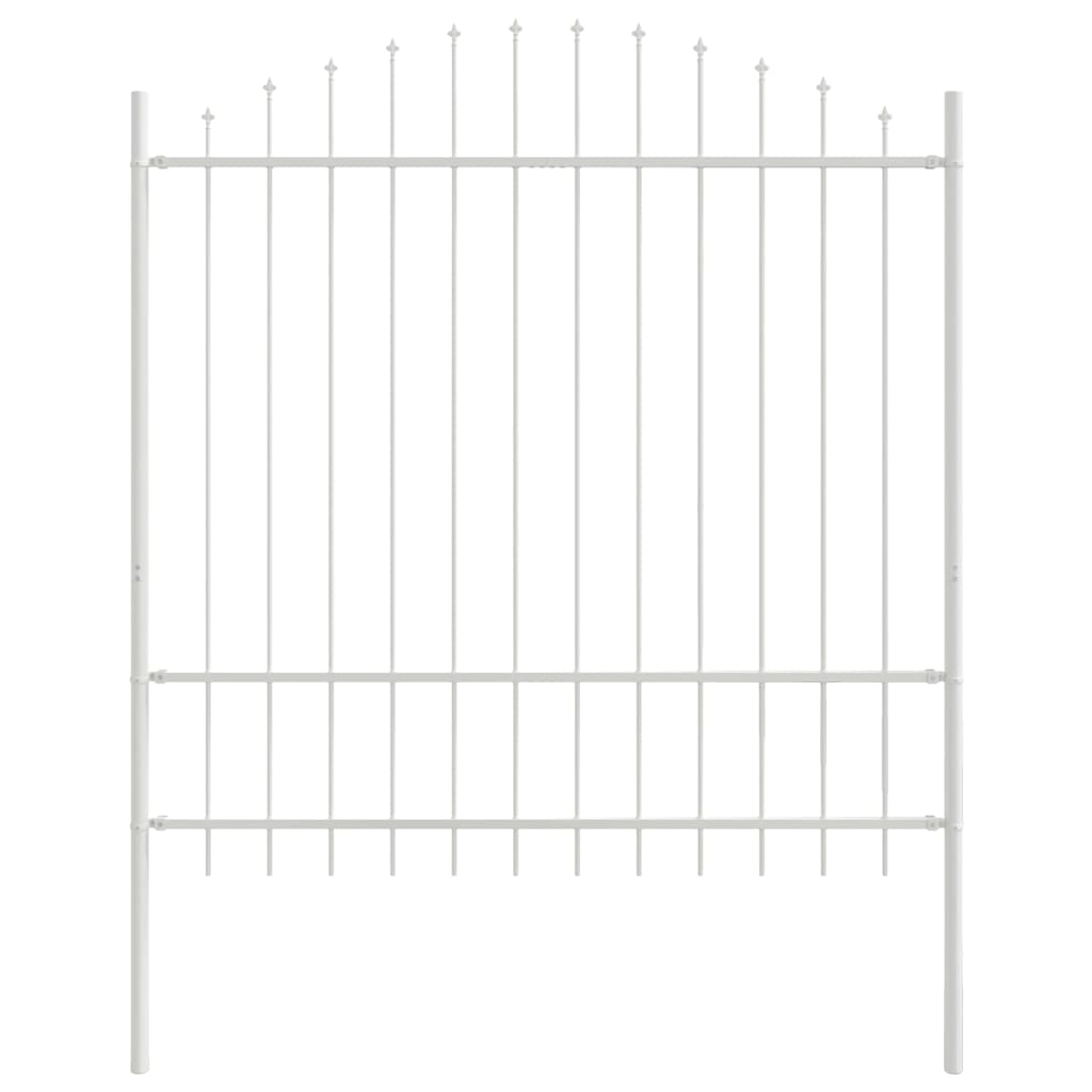 Recinzione per Giardino Bianco 1360 x 175 cm 3360176