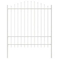 Recinzione per Giardino Bianco 1360 x 175 cm 3360176