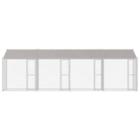 Gabbia per cani Argento 800 x 200 x 256 cm Acciaio zincato 3368300