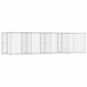 Gabbia per cani Argento 800 x 200 x 200 cm Acciaio zincato 3368308