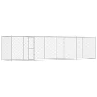 Gabbia per cani Argento 800 x 200 x 256 cm Acciaio zincato 3368311