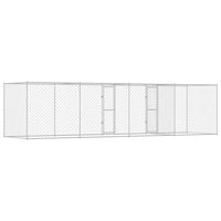 Gabbia per cani Argento 800 x 200 x 200 cm Acciaio zincato 3368313