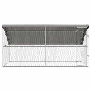 Cuccia per cani 2 pcs Argento 4 x 2 x 2 m Acciaio 3368328