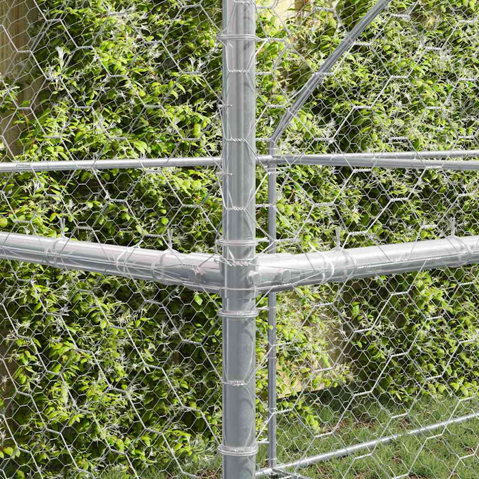 Cuccia per cani 3 pcs Argento 6 x 2 x 2 m Acciaio 3368334