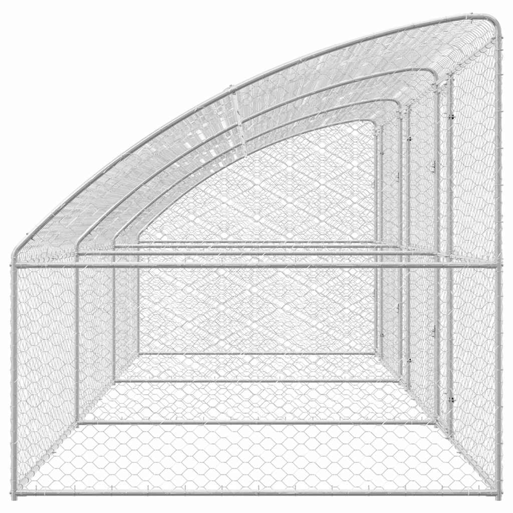 Cuccia per cani 3 pcs Argento 6 x 2 x 2 m Acciaio 3368334