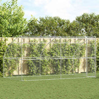 Cuccia per cani 2 pcs Argento 4 x 2 x 2 m Acciaio 3368336