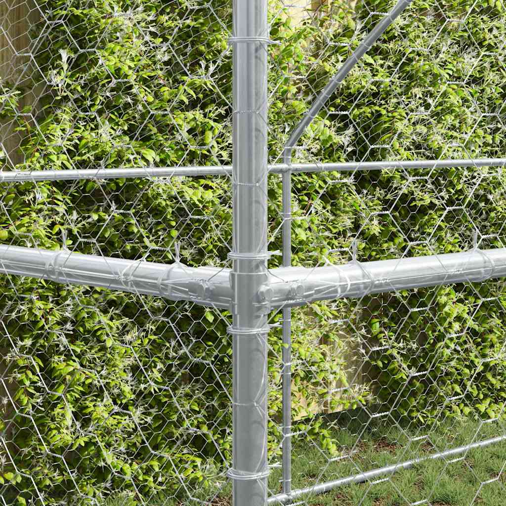 Cuccia per cani 3 pcs Argento 6 x 2 x 2 m Acciaio 3368337