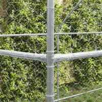 Cuccia per cani 3 pcs Argento 6 x 2 x 2 m Acciaio 3368337