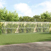 Cuccia per cani 4 pcs Argento 8 x 2 x 2 m Acciaio 3368338