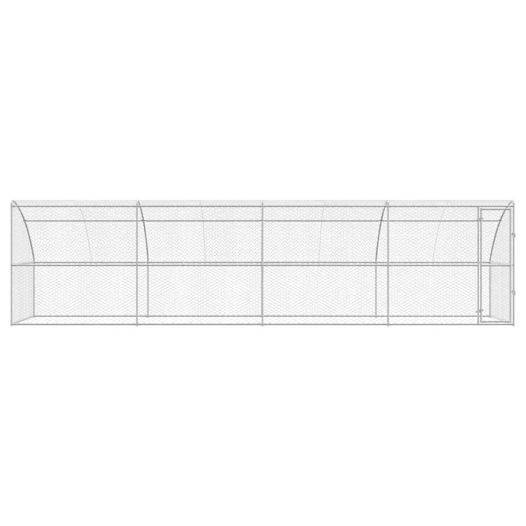 Cuccia per cani 4 pcs Argento 8 x 2 x 2 m Acciaio 3368338