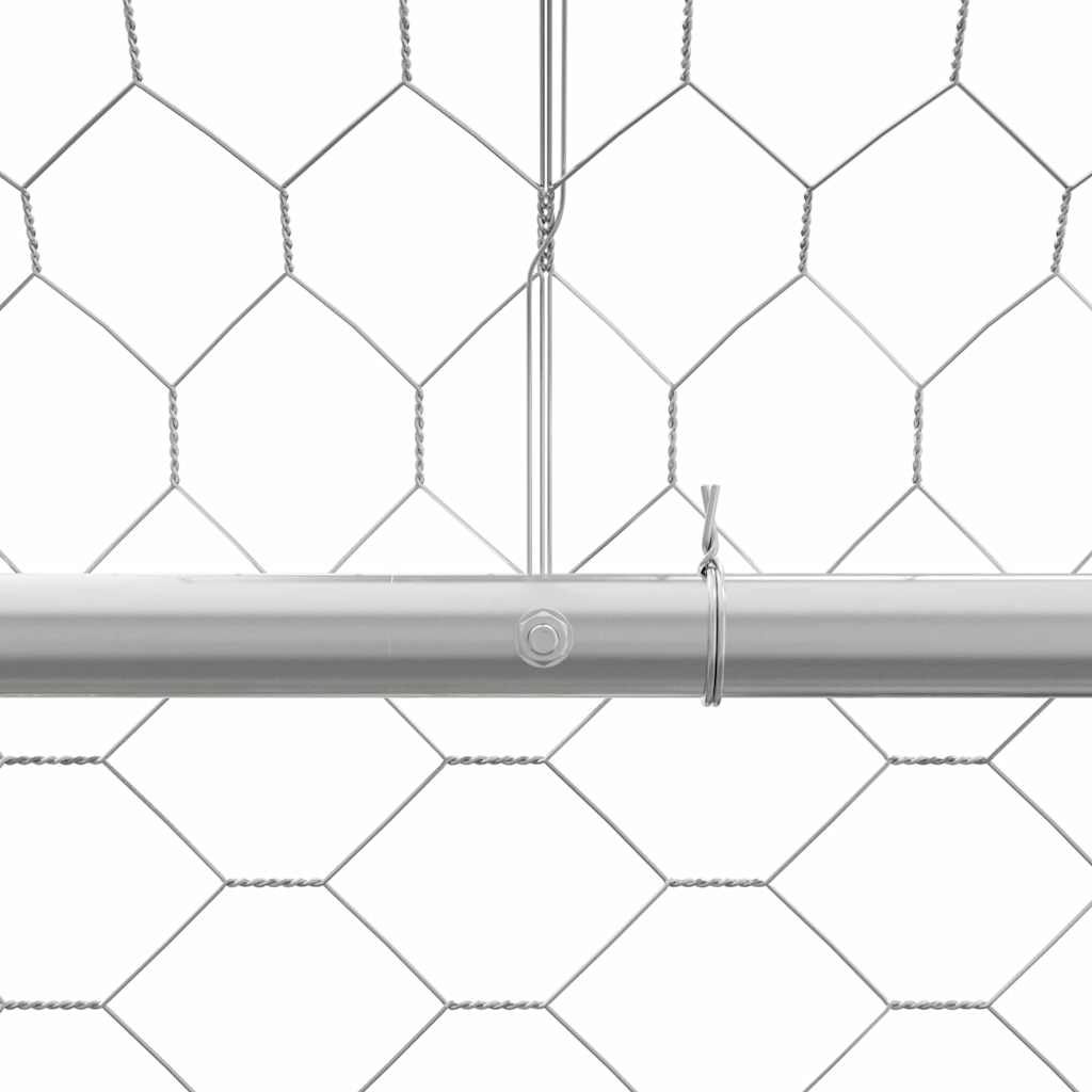 Cuccia per cani 4 pcs Argento 8 x 2 x 2 m Acciaio 3368340