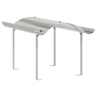 Cappello per Camino-Cappa Camino Argento 59.5 x 50 x 36.5 cm