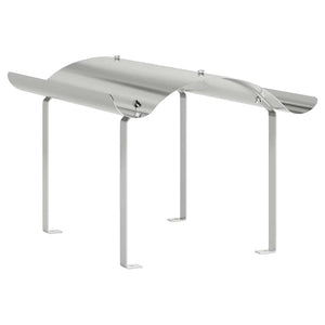 Cappello per Camino-Cappa Camino Argento 59.5 x 50 x 36.5 cm