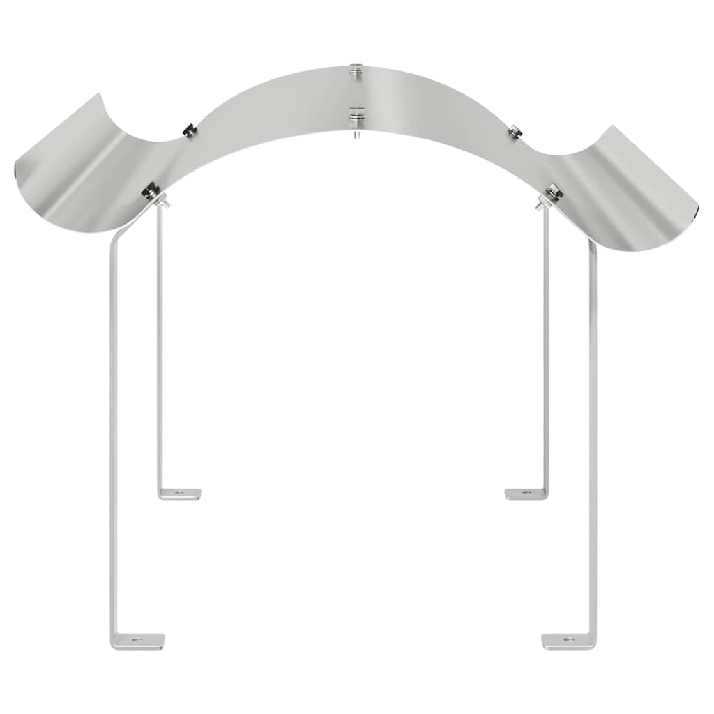 Cappello per Camino-Cappa Camino Argento 59.5 x 50 x 36.5 cm