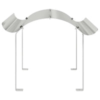 Cappello per Camino-Cappa Camino Argento 59.5 x 50 x 36.5 cm