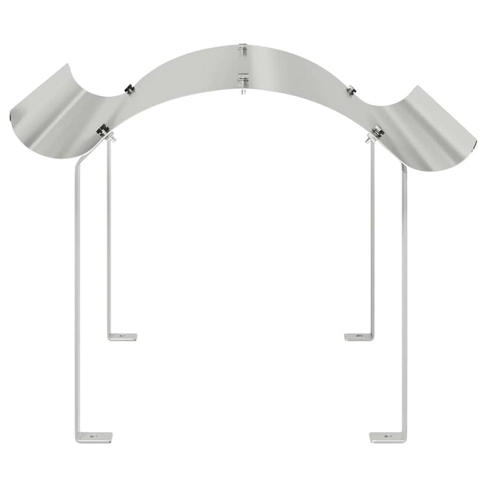 Cappello per Camino-Cappa Camino Argento 59.5 x 50 x 36.5 cm