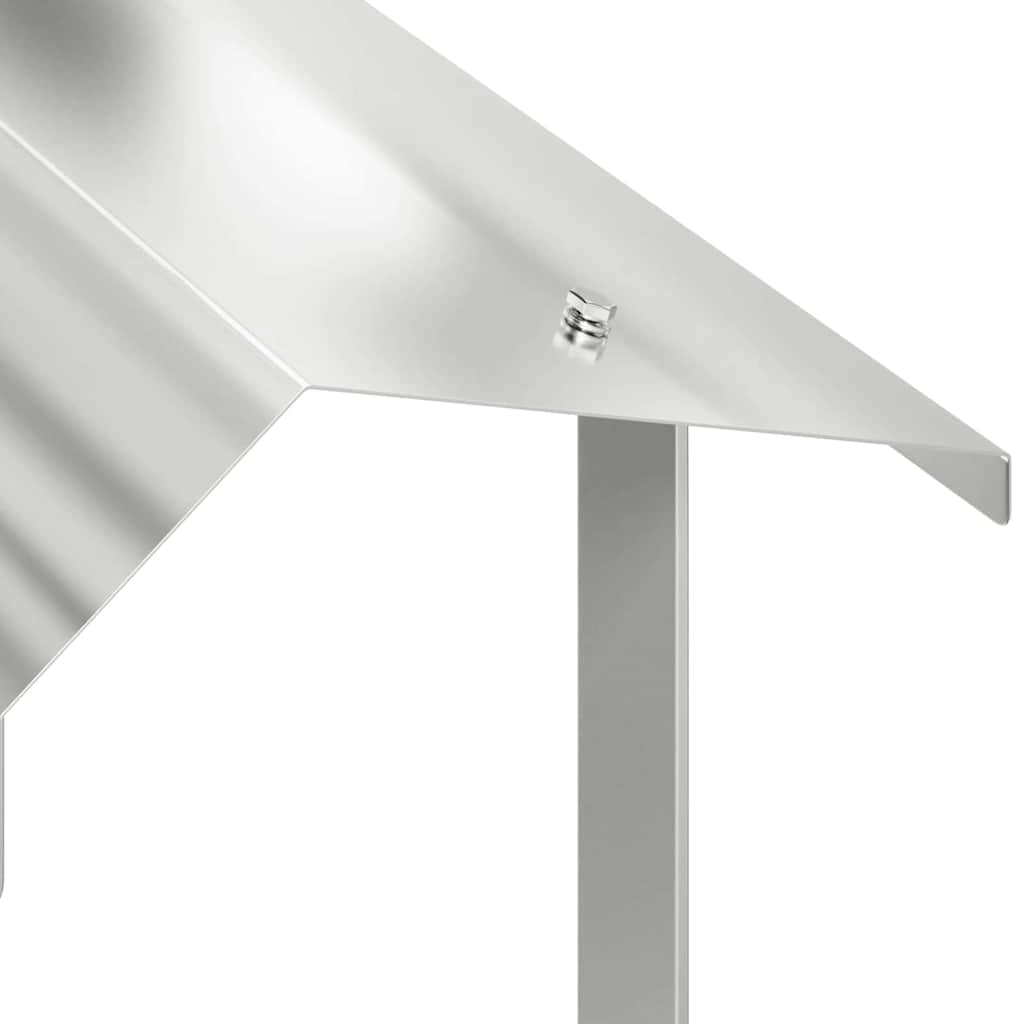 Cappa Camino-Cappa Fumaria Argento 40 x 40 x 37.5 cm Acciaio inossidabile