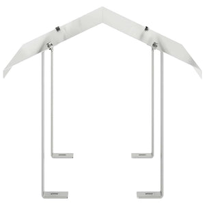 vidaXL Cappa Camino Argento 40 x 40 x 37.5 cm Acciaio inossidabile