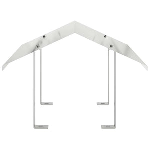 vidaXL Cappa Camino Argento 50 x 50 x 37 cm Acciaio inossidabile