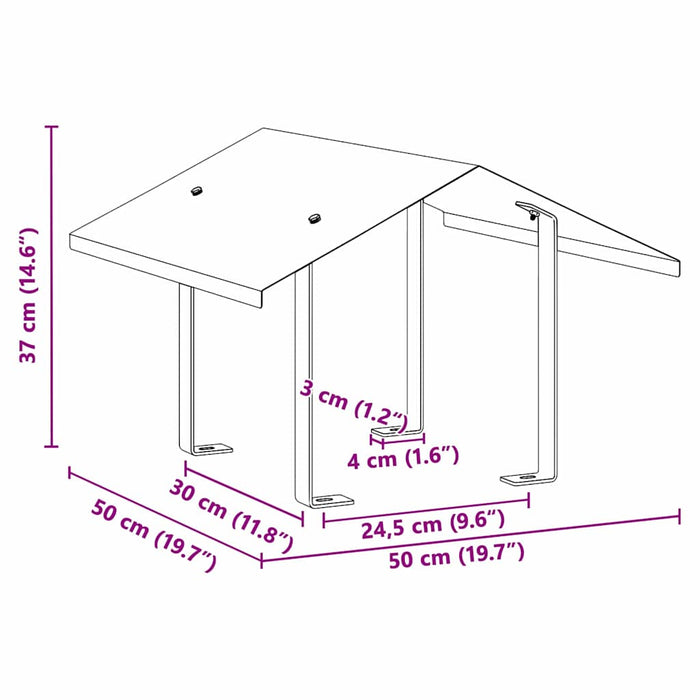 Cappa Camino Argento 50 x 50 x 37 cm Acciaio inossidabile 42008434