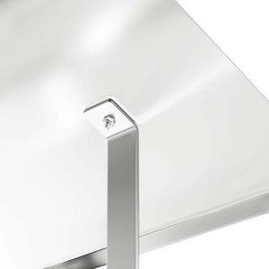 Cappa Camino-Cappa Fumaria Argento 50 x 60 x 37 cm Acciaio inossidabile