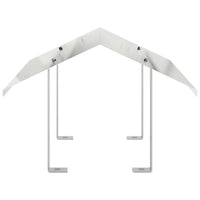 vidaXL Cappa Camino Argento 50 x 60 x 37 cm Acciaio inossidabile