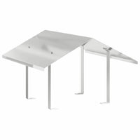 Cappa Camino-Cappa Fumaria Argento 60 x 60 x 38 cm Acciaio inossidabile