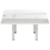 vidaXL Cappa Camino Argento 60 x 60 x 38 cm Acciaio inossidabile