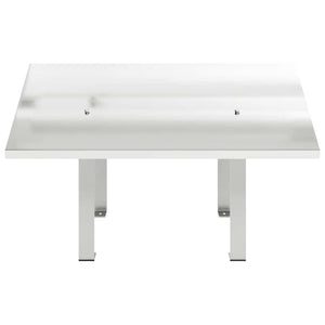 vidaXL Cappa Camino Argento 60 x 60 x 38 cm Acciaio inossidabile