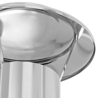 Estensione Camino Argento 25 x 25 x 82 cm Acciaio inossidabile 42008447