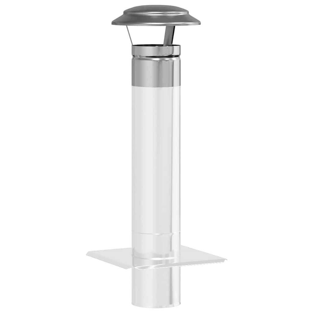 Copertura per Camino Argento 20 x 20 x 18 cm 42008455