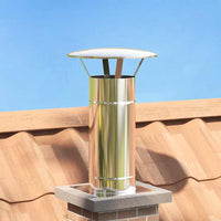 Copertura per Camino Argento 35 x 35 x 20 cm 42008458