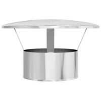 Copertura per Camino-Cappello per Camino Argento 35 x 35 x 20 cm 892425