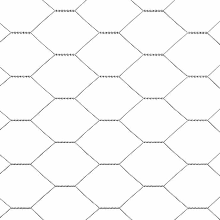 Gabbia per polli Argento 2 x 2 x 2 m Acciaio zincato 42008372