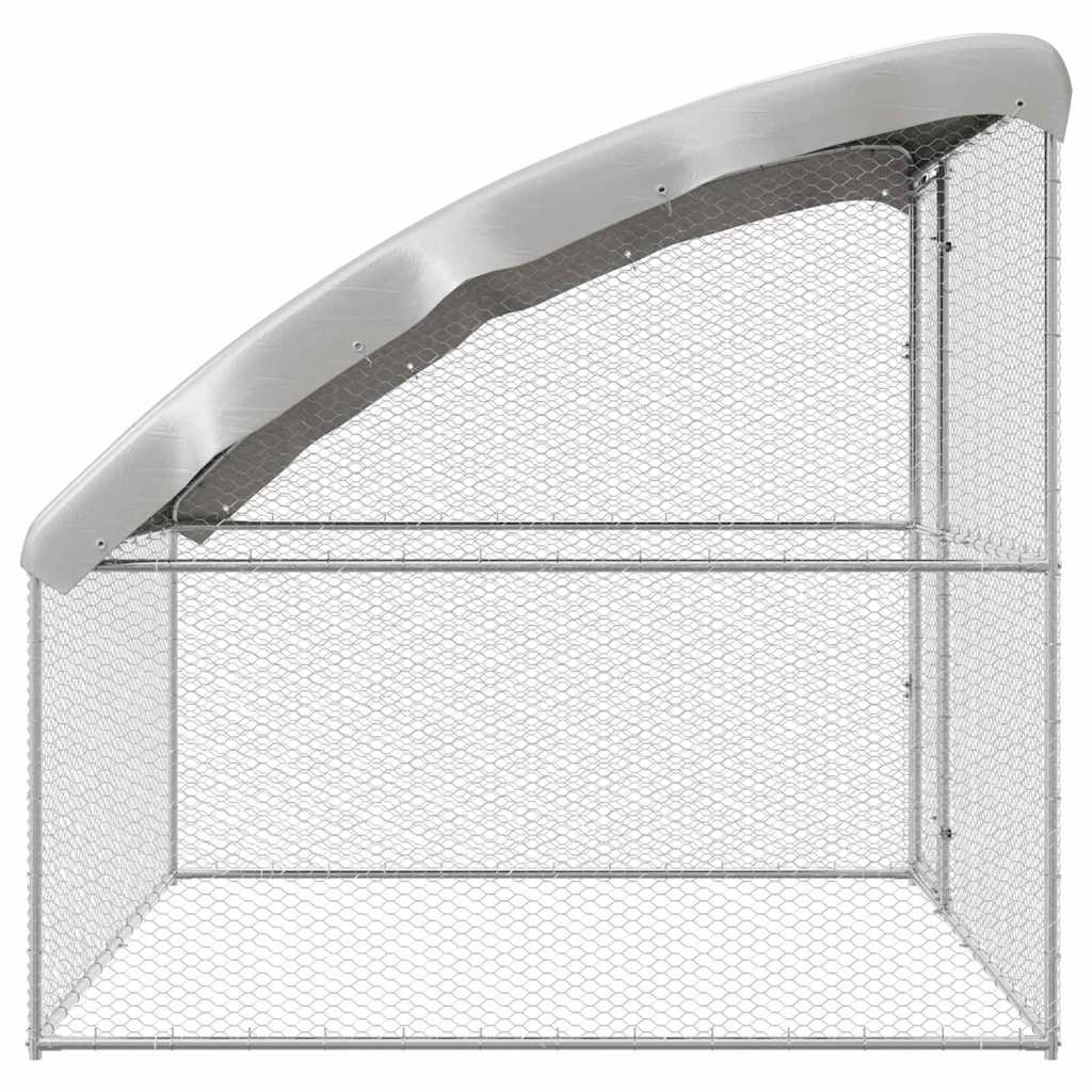 Gabbia per polli Argento 2 x 2 x 2 m Acciaio zincato 42008372