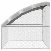 Gabbia per polli Argento 2 x 2 x 2 m Acciaio zincato 42008372