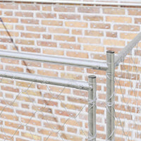 Gabbia per cani 2 x 2 x 2 m Acciaio 42009134