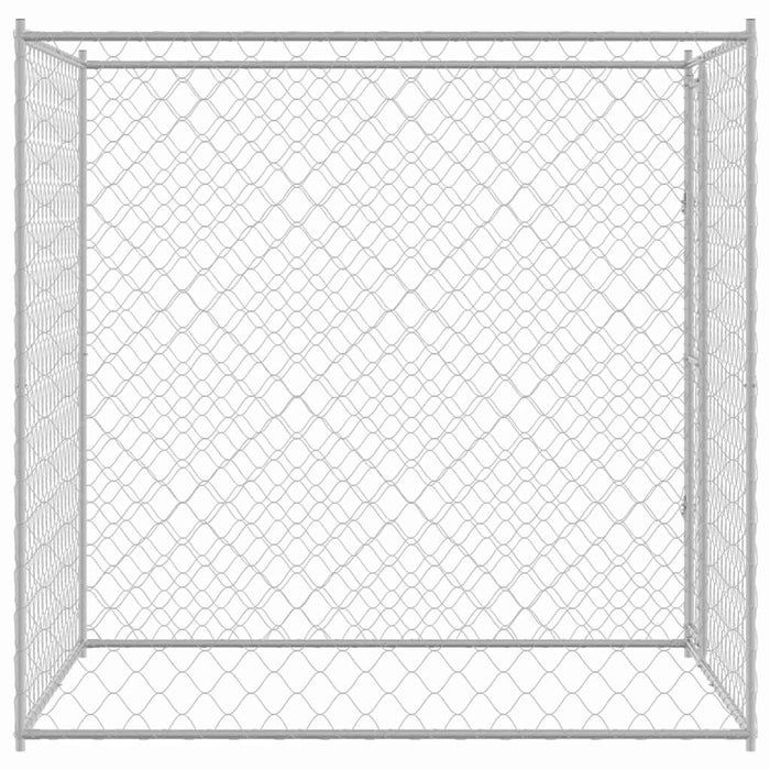 Gabbia per cani 2 x 2 x 2 m Acciaio 42009134